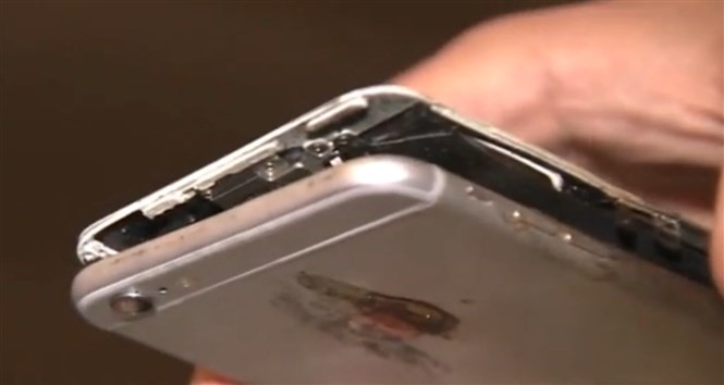 iPhone 6 Plus adamın cebinde yandı
