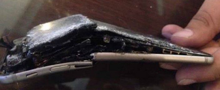 Aşırı Isınan iPhone 6 Patladı!