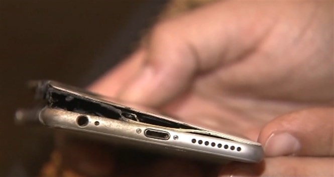 iPhone 6 Plus adamın cebinde yandı